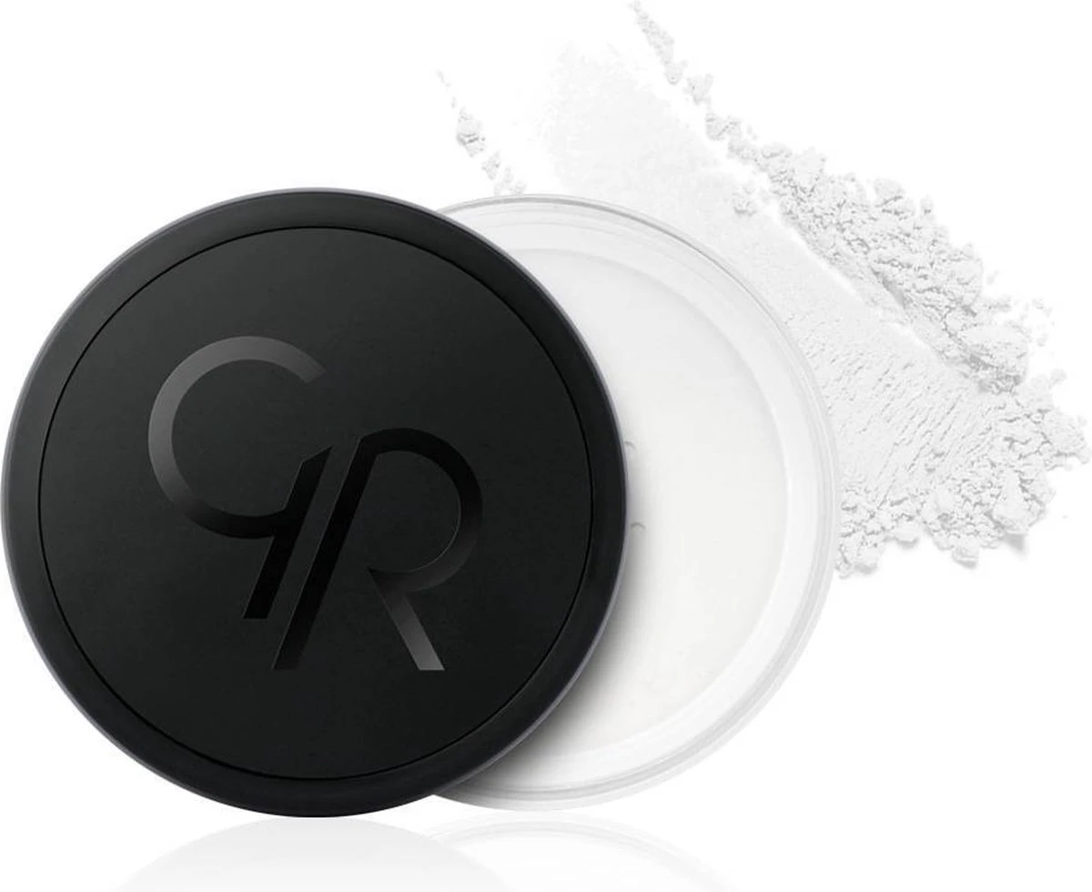 Golden Rose Long Wear Finishing Powder Transparant/Witte Losse Poeder Om Af Te Poederen 1 Golden Rose Long Wear Finishing Powder Transparant/Witte Losse Poeder Om Af Te Poederen