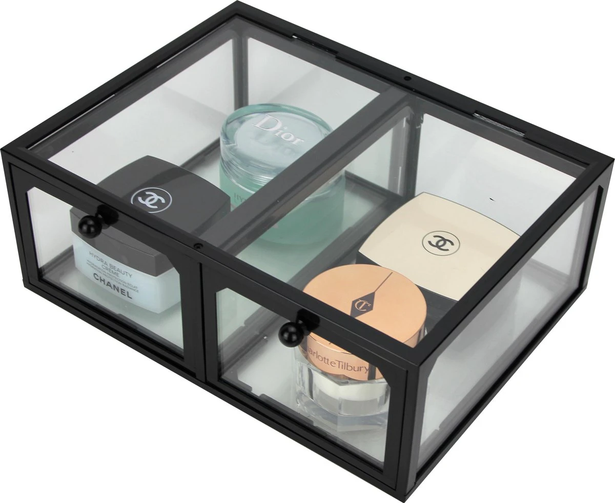 Make-up Organizer Yentl| Beauty Box | Cosmetica Organizer | Opbergdoos | Make Up Organizer | Beautybox | Vitrine Boxje | Glazen Box |Makeup Organizer |Beauty Organizer | Makeupbox | Storage Box |Make-uporganizer | Parfumbox | Parfumorganizer |Opmaken 2 Make-up Organizer Yentl| Beauty Box | Cosmetica Organizer | Opbergdoos | Make Up Organizer | Beautybox | Vitrine Boxje | Glazen Box |Makeup Organizer |Beauty Organizer | Makeupbox | Storage Box |Make-uporganizer | Parfumbox | Parfumorganizer |Opmaken - Afbeelding 2