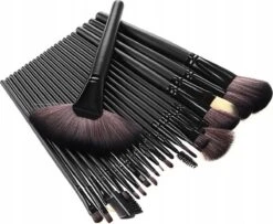 Professionele 24-Delige Make-Up Kwastenset - Cosmetica Visagie Makeup Kwasten Set - Mascara/Oogschaduw/Concealer/Foundation/Blush/Eyeliner/Highlighter/Poederkwast Beauty Brush - Contourkwast Make Up Brushes Borstels Penselen - Met Luxe Opberg Etui 19 Professionele 24-Delige Make-Up Kwastenset - Cosmetica Visagie Makeup Kwasten Set - Mascara/Oogschaduw/Concealer/Foundation/Blush/Eyeliner/Highlighter/Poederkwast Beauty Brush - Contourkwast Make Up Brushes Borstels Penselen - Met Luxe Opberg Etui -Cosmetisch Korting 1200x986