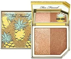 Too Faced Tutti Frutti Pineapple Paradise Strobing Bronzer Highlighting Duo - Pineapple Sun - 18 G - Bronzer & Highlighter