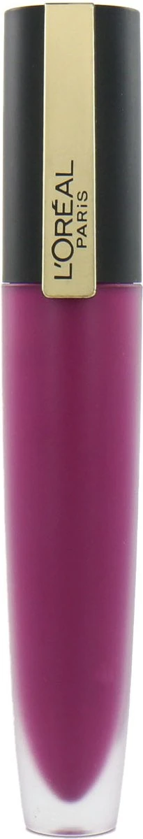 L'Oréal Paris Rouge Signature Lippenstift - 104 I Rebel - Paars - Matte Vloeibare Lipstick 1 L'Oréal Paris Rouge Signature Lippenstift - 104 I Rebel - Paars - Matte Vloeibare Lipstick