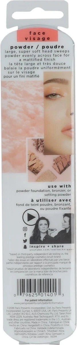 Real Techniques Real Technique Powder Brush - Poeder Kwast 3 Real Techniques Real Technique Powder Brush - Poeder Kwast - Afbeelding 3