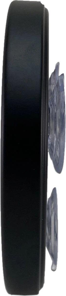 Gérard Brinard Make-up Zuignap Spiegel Mat Zwart Ø15cm 7X Vergroting 2 Gérard Brinard Make-up Zuignap Spiegel Mat Zwart Ø15cm 7X Vergroting - Afbeelding 2