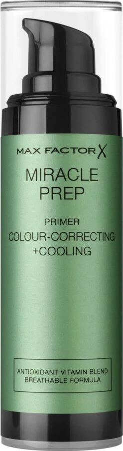 Max Factor - Miracle Prep Colour Correcting & Cooling Primer 30 Ml 12 Max Factor - Miracle Prep Colour Correcting & Cooling Primer 30 Ml -Cosmetisch Korting 329x1200 1