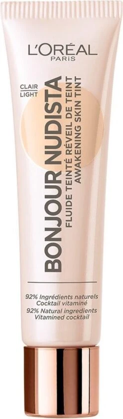 L'Oréal Paris Bonjour Nudista BB Cream - 01 Clair/Fair -Cosmetisch Korting 354x1200 1