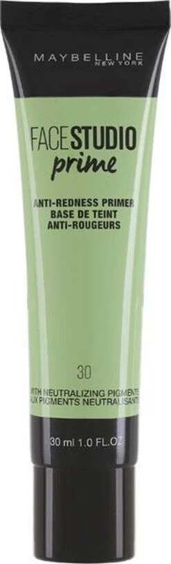 Maybelline Master Prime - 30 Anti Redness - Primer 29 Maybelline Master Prime - 30 Anti Redness - Primer -Cosmetisch Korting 365x1200