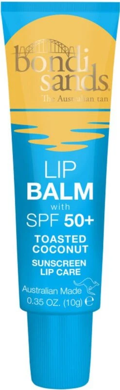 Bondi Sands Sunscreen Lip Balm SPF 50+ Toasted Coconut 10 G - Hydrateert En Verzacht Droge Lippen -Cosmetisch Korting 369x1200 3
