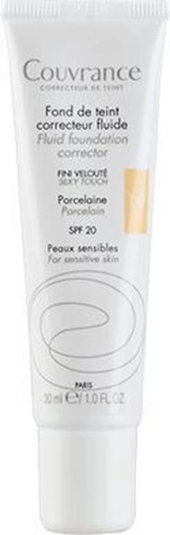 Avene Couvrance Fluid Foundation Corrector SPF20 30ml -Cosmetisch Korting 382x1200