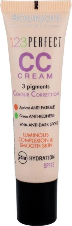 Bourjois 123 Perfect CC Cream - 033 Beige Rosé 18 Bourjois 123 Perfect CC Cream - 033 Beige Rosé -Cosmetisch Korting 384x1200 1