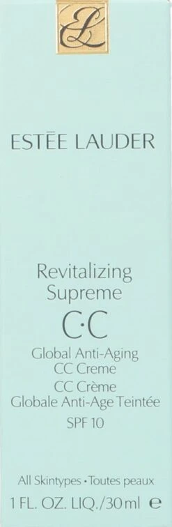 Estée Lauder Revitalizing Supreme SPF10 - CC Cream - 30 Ml -Cosmetisch Korting 392x1200