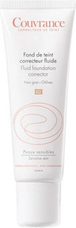 Avene Couvrance Fluid Foundation Corrector SPF20 30ml -Cosmetisch Korting 400x1200