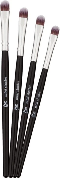 Etos Oogschaduw Kwast - Mini Shader - Perfect Voor Smokey Eyes- 4 Stuks