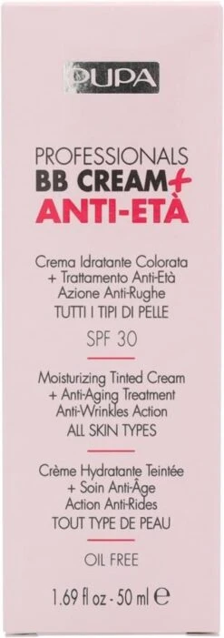 Pupa Milano Professionals BB Cream + Anti-Eta - 001 Nude -Cosmetisch Korting 423x1200 2