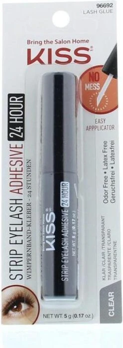 KISS - Strip Eyelash Adhesive 24 Hour Clear 8 KISS - Strip Eyelash Adhesive 24 Hour Clear -Cosmetisch Korting 427x1200