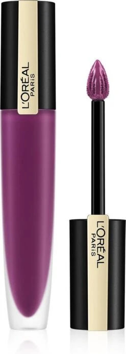 L'Oréal Paris Rouge Signature Lippenstift - 104 I Rebel - Paars - Matte Vloeibare Lipstick 22 L'Oréal Paris Rouge Signature Lippenstift - 104 I Rebel - Paars - Matte Vloeibare Lipstick -Cosmetisch Korting 429x1200 1