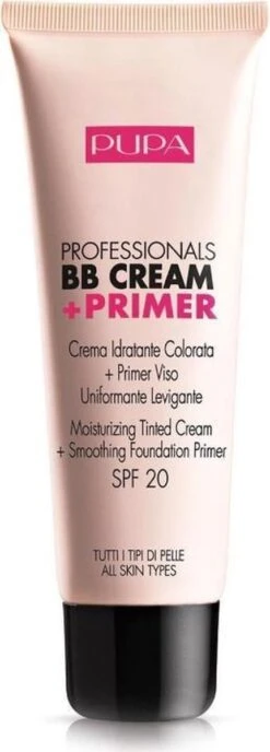 Pupa Milano Professionals BB Cream + Primer - 002 Sand -Cosmetisch Korting 431x1200