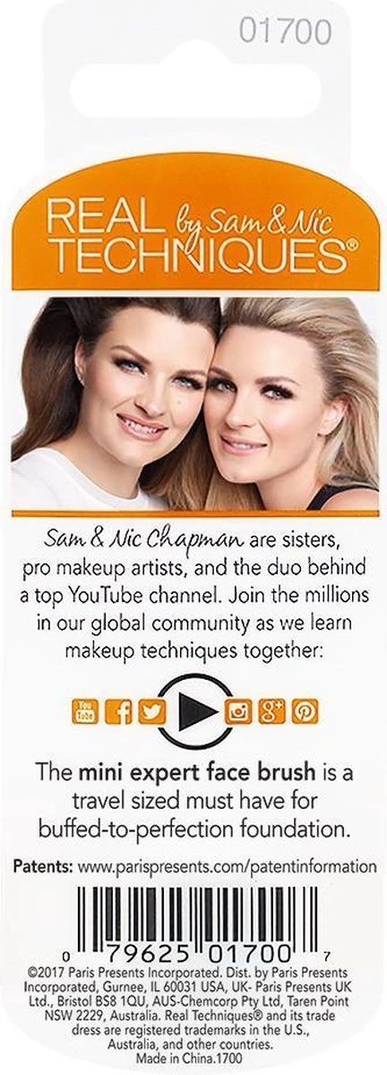 Real Techniques - Brushes Base Mini Expert - Travel Makeup Brush 3 Real Techniques - Brushes Base Mini Expert - Travel Makeup Brush - Afbeelding 3