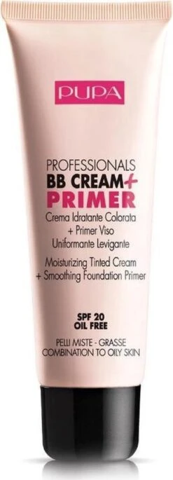 Pupa BB Cream + Primer For Combination To Oily Skin - 002 Sand -Cosmetisch Korting 433x1200 2