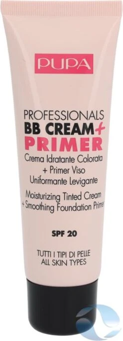 Pupa Milano Professionals BB Cream + Primer - 002 Sand -Cosmetisch Korting 434x1200