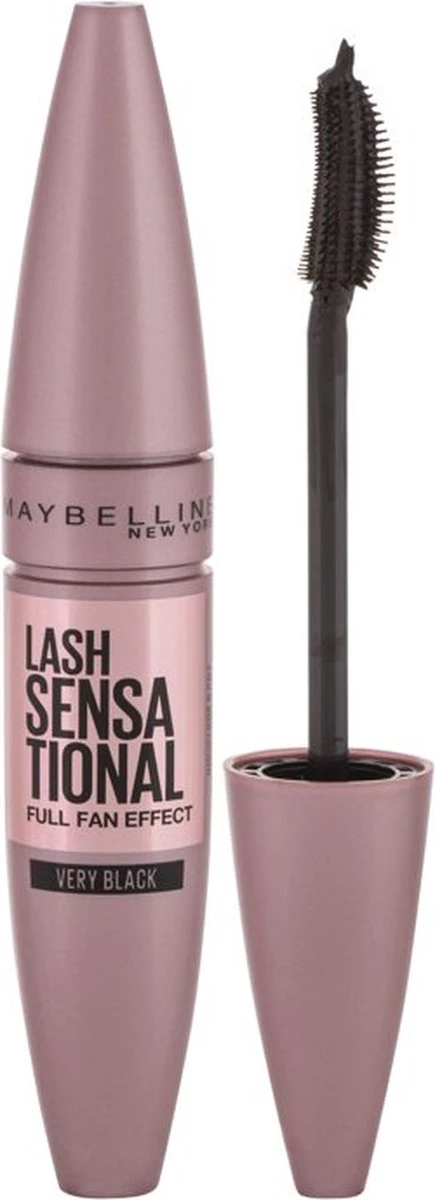 Maybelline Lash Sensational Volume Mascara - Very Black - Zwart 13 Maybelline Lash Sensational Volume Mascara - Very Black - Zwart - Afbeelding 13