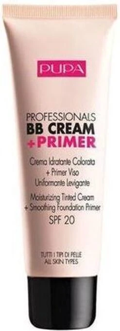 Pupa Milano Professionals BB Cream + Primer - 002 Sand -Cosmetisch Korting 437x1200 3