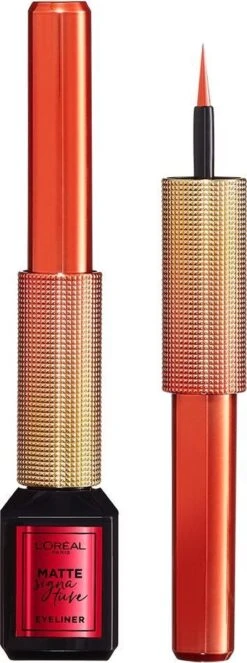 L’Oréal Paris Paris Electric Nights Superliner Matte Signature Eyeliner - Limited Edition – 11 Red Signature – Rood -Cosmetisch Korting 447x1200 2