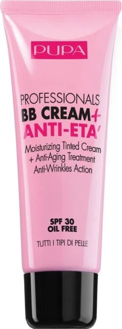Pupa Milano Professionals BB Cream + Anti-Eta - 001 Nude -Cosmetisch Korting 447x1200