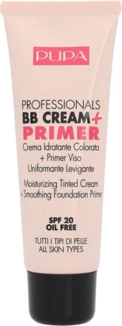 Pupa Milano Professionals BB Cream + Primer - 002 Sand -Cosmetisch Korting 449x1200 2