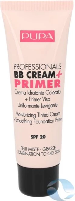 Pupa BB Cream + Primer For Combination To Oily Skin - 002 Sand -Cosmetisch Korting 449x1200