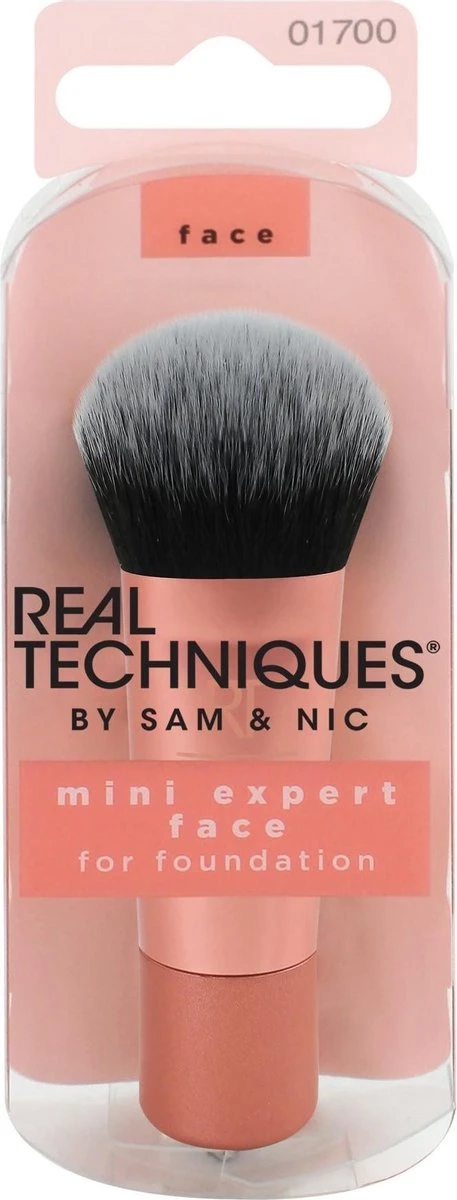 Real Techniques - Brushes Base Mini Expert - Travel Makeup Brush 5 Real Techniques - Brushes Base Mini Expert - Travel Makeup Brush - Afbeelding 5