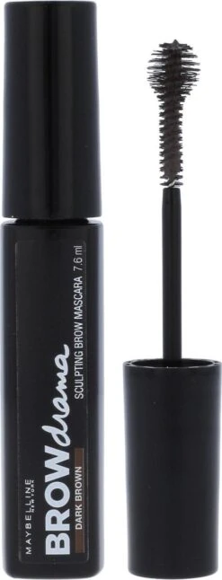 Maybelline Brow Drama Sculpting Wenkbrauw Mascara - Dark Brown 17 Maybelline Brow Drama Sculpting Wenkbrauw Mascara - Dark Brown -Cosmetisch Korting 459x1200