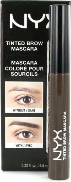 NYX Professional Makeup Tinted Brow Mascara - Black TBM05 - Wenkbrauw Mascara - 6,2 Gr 12 NYX Professional Makeup Tinted Brow Mascara - Black TBM05 - Wenkbrauw Mascara - 6,2 Gr -Cosmetisch Korting 470x1200 1