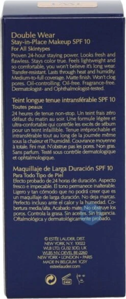 Estée Lauder Double Wear Stay-In Place Foundation - SPF 10 - Foundation - 1W1 Bone 30 Estée Lauder Double Wear Stay-In Place Foundation - SPF 10 - Foundation - 1W1 Bone -Cosmetisch Korting 506x1200 1