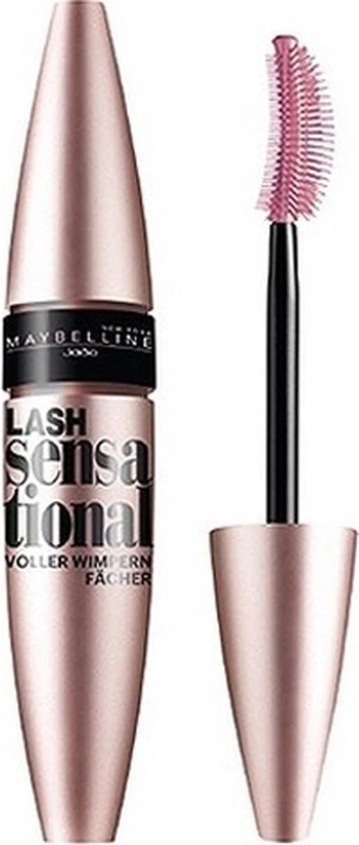 Maybelline Lash Sensational Volume Mascara - Very Black - Zwart 16 Maybelline Lash Sensational Volume Mascara - Very Black - Zwart - Afbeelding 16