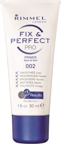 Rimmel London Fix & Perfect Make-Up Primer - 002 Transparent - 30 Ml 18 Rimmel London Fix & Perfect Make-Up Primer - 002 Transparent - 30 Ml -Cosmetisch Korting 510x1200