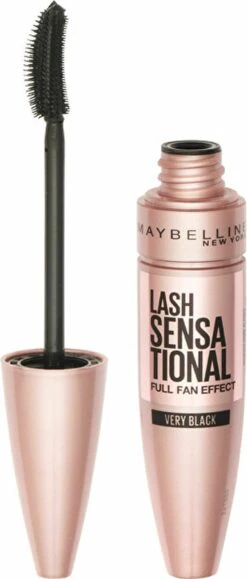 Maybelline Lash Sensational Volume Mascara - Very Black - Zwart 34 Maybelline Lash Sensational Volume Mascara - Very Black - Zwart -Cosmetisch Korting 512x1200 1