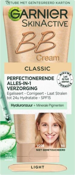 Garnier Face SkinActive - BB Cream Classic Light 5-in-1 Dagverzorging - 2x 50 Ml -Cosmetisch Korting 519x1200