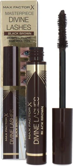Max Factor Divine Lashes Mascara - 002 Black Brown 6 Max Factor Divine Lashes Mascara - 002 Black Brown -Cosmetisch Korting 526x1200 1