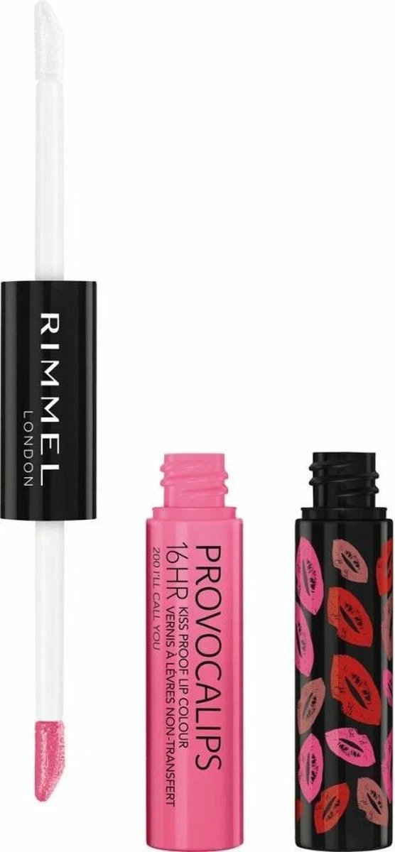 Rimmel London Provocalips Lip Color Lippenstift - 200 I'll Call You 2 Rimmel London Provocalips Lip Color Lippenstift - 200 I'll Call You - Afbeelding 2