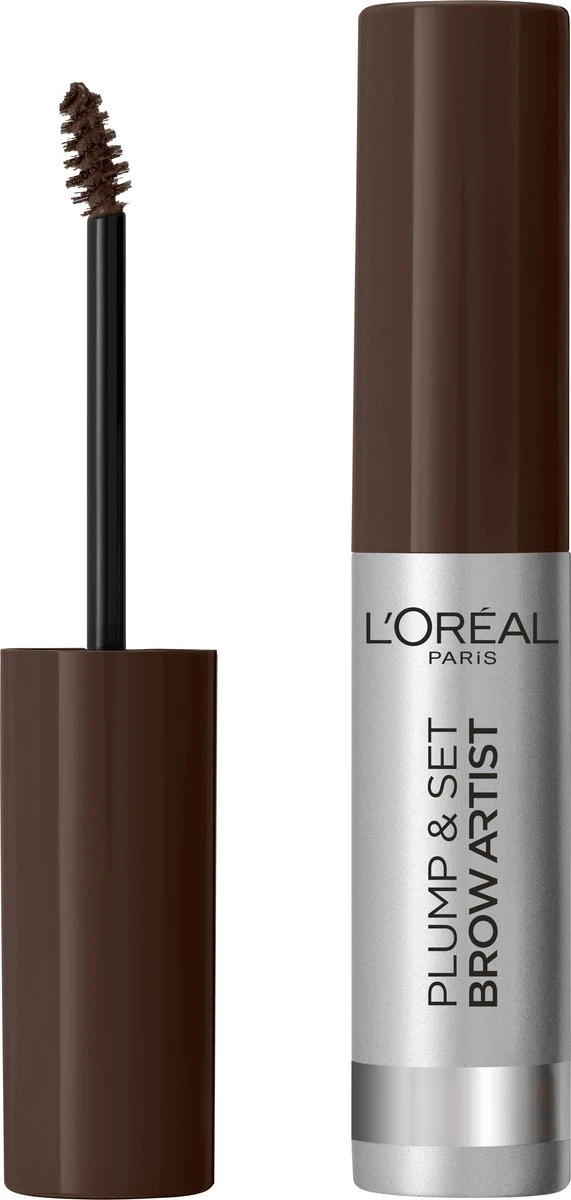 L’Oréal Paris Brow Artist Plumper Wenkbrauwmascara - 04 Dark Brunett 6 L’Oréal Paris Brow Artist Plumper Wenkbrauwmascara - 04 Dark Brunett - Afbeelding 6