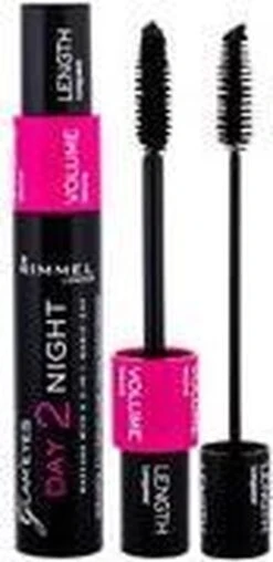 Rimmel London Day2Night 2-in-1 Mascara Voor Een Dag- En Avondlook - 001 Black -Cosmetisch Korting 583x1200