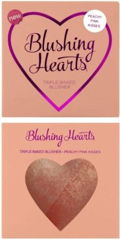 Hearts Blusher - Peachy Pink Kisses -Cosmetisch Korting 603x1200
