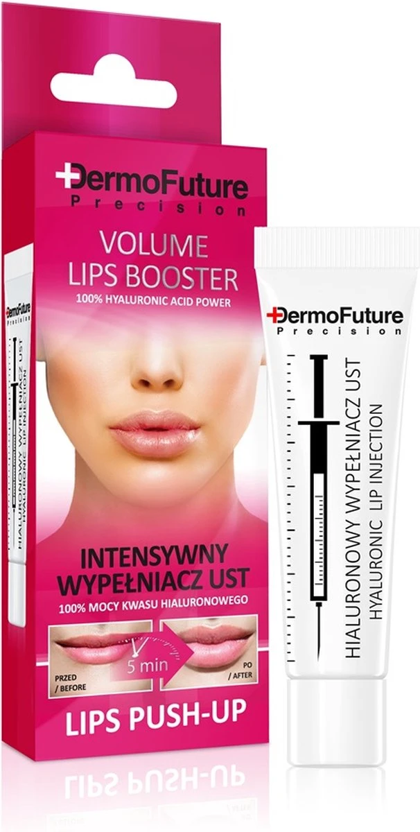 DermoFuture Lipvuller - Volume Lips Booster - Lip Push-up - 12 Ml 1 DermoFuture Lipvuller - Volume Lips Booster - Lip Push-up - 12 Ml