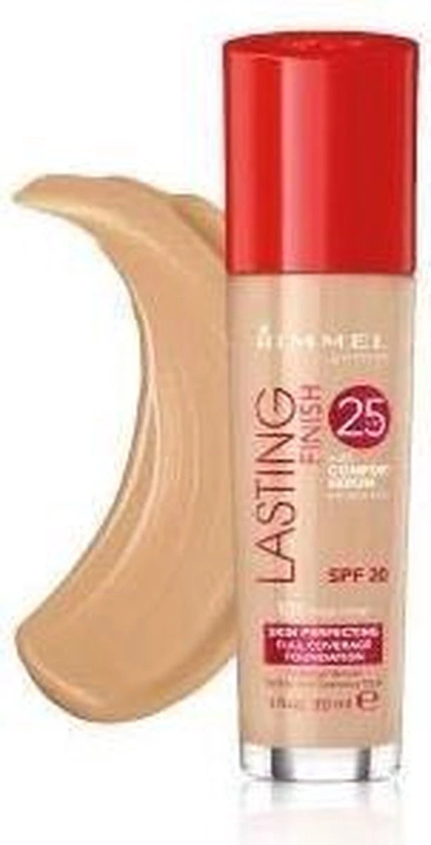 Rimmel London Lasting Finish Foundation - 200 Soft Beige 16 Rimmel London Lasting Finish Foundation - 200 Soft Beige - Afbeelding 16
