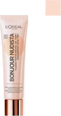 L'Oréal Paris Bonjour Nudista BB Cream - 01 Clair/Fair -Cosmetisch Korting 631x1200