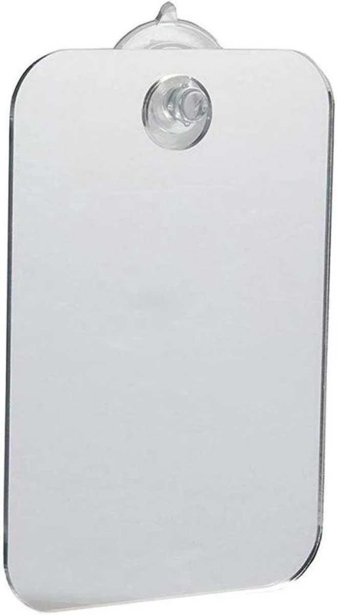 Merkloos Make-up Spiegel Wit - Spiegeltje - Badkamer Spiegel - Waterbestendig - Reisspiegel - 17 X 13 Cm 1 Merkloos Make-up Spiegel Wit - Spiegeltje - Badkamer Spiegel - Waterbestendig - Reisspiegel - 17 X 13 Cm