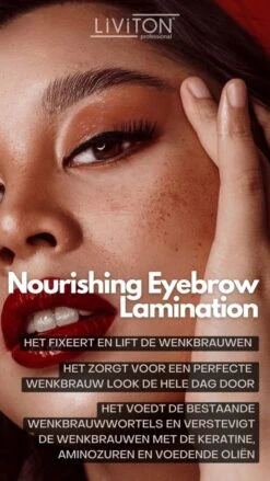 Liviton Eyebrow Lamination - Wenkbrauwgel - Brow Gel - Transparant - 50 Ml 16 Liviton Eyebrow Lamination - Wenkbrauwgel - Brow Gel - Transparant - 50 Ml -Cosmetisch Korting 675x1200 2