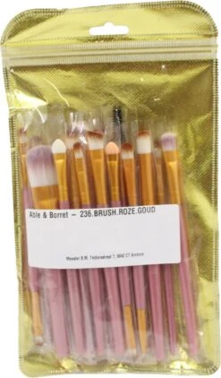 Merkloos Makeup Kwastenset - Makeup Set - 20delig - Roze - Goud - Able & Borret 6 Merkloos Makeup Kwastenset - Makeup Set - 20delig - Roze - Goud - Able & Borret -Cosmetisch Korting 703x1200 2