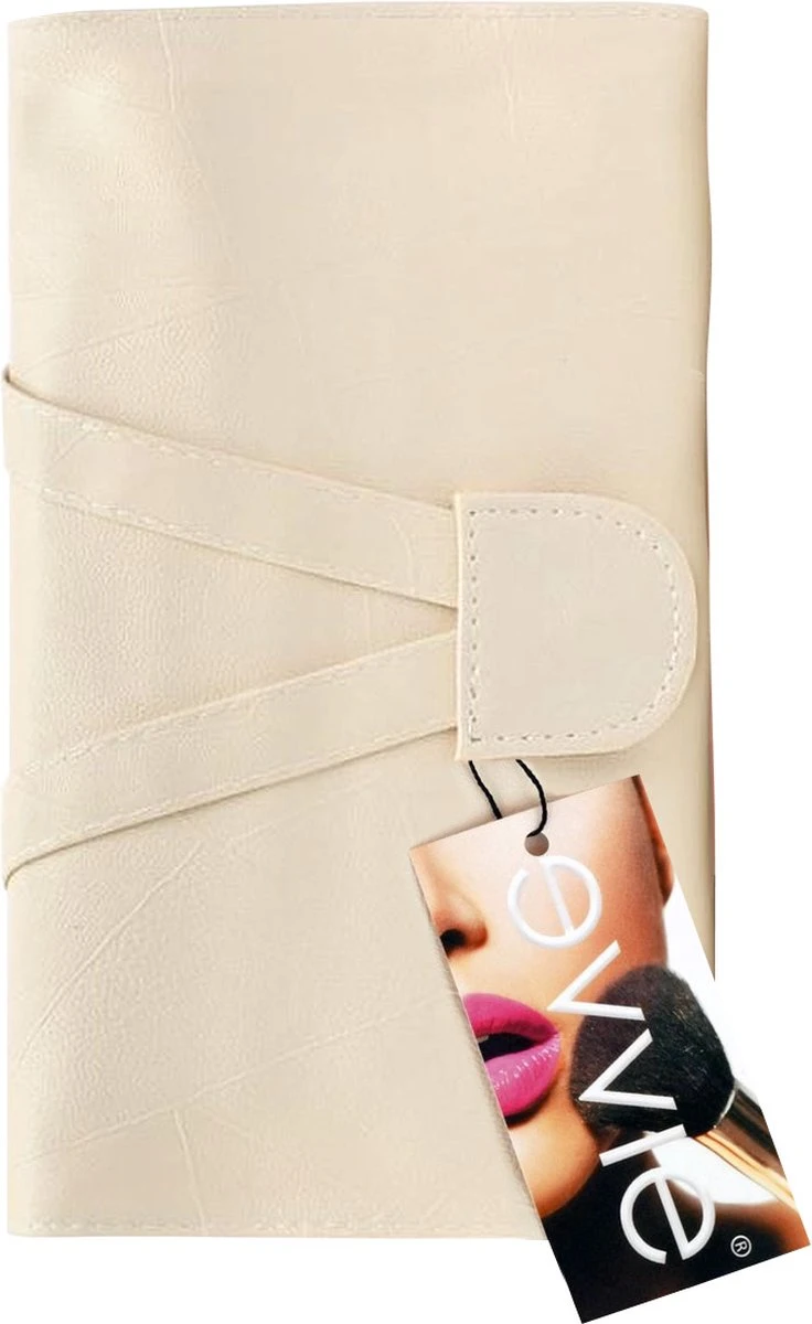 Professionele Make-up Kwastenset - 24 Delig - Beige-Goud 3 Professionele Make-up Kwastenset - 24 Delig - Beige-Goud - Afbeelding 3