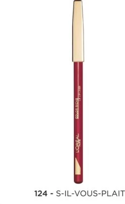 L’Oréal Paris Color Riche Lipliner - 124 S'il Vous Plait - Rood Lippenpotlood -Cosmetisch Korting 739x1200 2